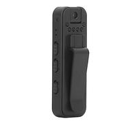 Mini Caméra Vidéo Corporelle, Caméra Corporelle de Police 1080p, Caméra de sécurité Portable avec Enregistreur Vidéo Portable avec Vision Nocturne, Smartphone à Connexion