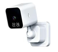 Mini Camera WiFi 1080P Vision Nocturne Intercom Surveillance Mobile Blanc YONIS