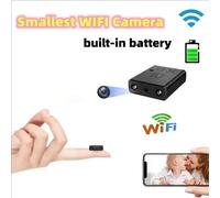 Mini caméra XD WIFI 1080P avec batterie intégrée, caméras de surveillance à distance IP, vision nocturne IR, caméra corporelle invisible, caméra espionne Connect WIAN models
