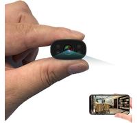 Mini caméras cachées WiFi caméra de sécurité portable pour intérieur et extérieur enregistrement vidéo et détection de mouvement