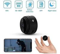Mini caméras Espion cachées caméra de sécurité à Domicile sans Fil HD 1080p enregistreur vidéo intérieur et extérieur WiFi Spy Cam