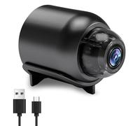 Mini Caméras Espion WiFi Camera Espion avec Angle 140°1080P Intérieure/Extérieure sans Fil avec Nuit Détection Mouvement Alerte Vision pour Maison Bureau Surveillance à Distance Via APP Smartphone