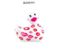 Mini canard vibrant Romance blanc et rose - BIG TEAZE TOYS