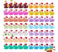 Mini Canards phosphorescents | Mini Figurines de Canard Lumineuses en résine Portables et | Ornements Lumineux en résine à Faire soi-même - Cadeau pour ami, collègue, Famille