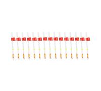 Mini Canne à Pêche Glace Hiver 15pcs, Embouts Durables 70mm, Accessoires de Pêche Compact - Léger et Flexible, Utilisation Facile pour Pêche sur Glace (70mm)