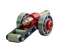 Mini canon en alliage, ornements en alliage en forme de canon, jouet parfait pour les amateurs de mécanique, décoration de bureau, mini artillerie de poche