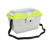 Trixie Mini Capri Boîte de Transport 40 x 22 x 30 cm Gris Clair/Vert