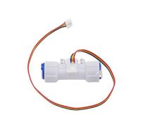 Mini Capteur De Débit D'eau Hall 3.5-24VDC 0,3-4L / Min 1/4 Pouces, Débitmètre Connecté Pour Purificateur D'eau De Machine À Café(ZJTM-05B)