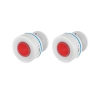 Mini Capteur De Mouvement, Détecteur Infrarouge De Corps Humain, Alarme De Mouvement Avec Détection De Température Et D'humidité Pour villa, entrepôt(2PCS)