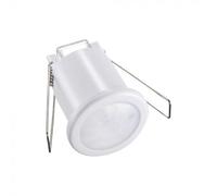 Mini capteur de mouvement PIR à encastrer - 360° - compatible avec ampoules LED et halogènes