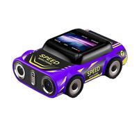 Mini Car Thumb Camera 2K HD Video Recorder 130 Degree Wide Angle Built in Flash Auto Focus Keychain Cam Purpler