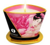 Mini Caresse à la Chandelle Bougie de Massage Roses Aphrodisiaques 170 Ml