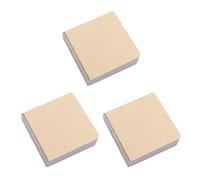 Mini Carnet de Croquis,3 Carnets de 8 X 8 Cm,58 Feuilles,Couverture Rigide,Format Poche,Papier Vierge pour Artistes et Matériel de Peinture