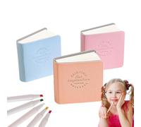 Mini carnet de dessin, album de peinture de poche, 48 pages 300 g/m² | Papier épais de 300 g/m², compact, léger et durable, pages vierges pour croquis, peinture, écriture, journal, école, maison