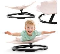 Mini carrousel enfant siege sensoriel rotatif poisson mamabrum beige 80kg
