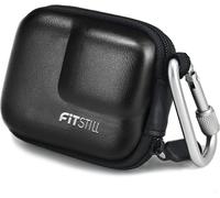 Mini Carrying Case for Go Pro Hero 12/11/10/9/8/7/(2018)/6/5 - Travel Hard Case Cover for DJI Osmo Action 2, AKASO, Campark, YI and More Encore Action Camera, Black