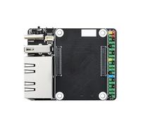 Mini carte de base double Gigabit Ethernet compatible avec Raspberry Pi Compute Module 4
