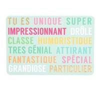 Mini Carte De Voeux - Amour / Amitié - Tu es Unique Super Impressionnant Drôle G