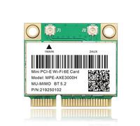 Mini carte réseau sans fil PCI-E, wi-fi 6E, 2400Mbps, AX210 MPE-AXE3000H, adaptateur pour réseau Wlan 5.2 802.11AX, 2.4G/5G/6Ghz
