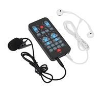 Mini Carte Son Changeur de Voix Portable, 8 Types D'effets Sonores Peuvent être Affinés Carte Son Portable pour Téléphones Portables et Ordinateurs