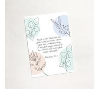 Mini carte « Trust in the Lord » (Flora)