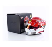 Mini casque 1/2 - MINI HELMET - Casque Charles Leclerc Ferrari F1 2026 4100535 - Rouge/Blanc - Miniature de collection