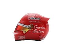 Mini casque de collection - FERRARI - Charles Leclerc Monza 2025 (1/5) - Échelle 1:5 - Rouge - Résine/plastique