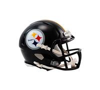 Mini casque de football NFL Riddell Speed des Pittsburgh Steelers