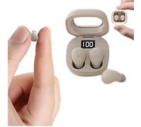 Mini casque de sommeil invisible sans fil Bluetooth dans l'oreille - Écouteurs intra-auriculaires - Écouteurs de sommeil - Écouteurs Bluetooth pour petites oreilles