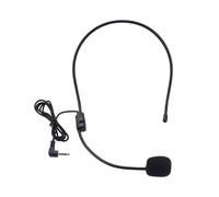 Mini Casque D'Écoute Filaire Léger Et Portable Avec Microphone, Prise De 3.5mm, Guide De Discours, Casque Avec Micro Pour Réunion D'Enseignement