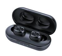 Mini casque d'écoute intra auriculaires sans fil B5 TWS BT5.0, commande tactile, avec étui de chargement