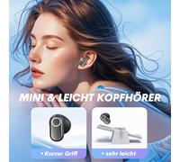 Mini Casque Sans Fil Bluetooth Sans Fil Dans Les Oreilles, Écouteurs Invisibles Bluetooth Pour Enfants Avec Micro Sans Fil Pour Les Petites Oreilles Sleep Earbuds