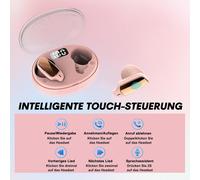 Mini Casque Sans Fil - Écouteurs Intra-Auriculaires - Bluetooth - Invisible - Petit Casque Sans Fil Bluetooth - Pour Les Petites Oreilles - Pour Enfants - Blanc