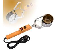 Mini-casserole à plomb, 300 W, portable, électrique, for soudure, étain, avec plage de température de 100 à 450 ℃, réchaud de rinçage domestique portable, for moules de poids de pêche et pendentifs(25