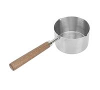 Mini casserole en acier inoxydable 304 poignée confortable éviter les brûlures Portable beurre de lait chaud pot 200ml ustensiles de cuisine