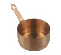 Mini casserole en acier inoxydable antiadhésive pour réchauffer les aliments de bébé, la fabrication de café, la fonte du beurre, la sauce steak, 100 ml, résistante aux hautes températures, facile à