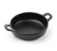 Hendi Mini récipient mélamine forme casserole 150×115×37 mm noir non compatible four/micro-ondes