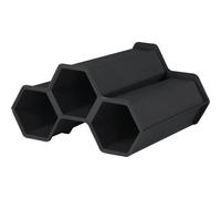 EDA Mini cave OPTI'CAVE emboîtable 3 bouteilles plastique gris anthracite