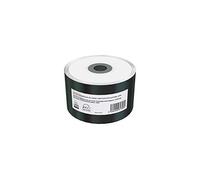 Mini CD-R 200 Mo/22 Min, Vitesse d'écriture 24 Fois, Imprimable sur Toute la Surface (imprimante à Jet d'encre), Lot de 50 dans Film Plastique (rétractable)