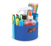 Mini centre Create-a-Space (bleu) de Learning Resources, rangement pour le bricolage en classe, coin créatif, rangement pour petit espace, système de rangement pour les enseignants, rangement de bureau à domicile, kit de 4 pièces