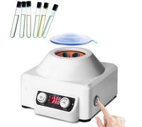 Mini centrifugeuse de laboratoire, centrifugeuse électrique numérique de bureau à écran LCD,rotors 10 ml x 6 for la recherche scientifique sur le plasma en laboratoire et à l'école
