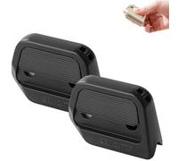 Mini Ceramic Paper Cutter, Safe Ceramic Box Cutter with the Auto-Retractable Blade, Keep Sharp for a Long Time, Suitable for Trimming Paper or Photos & Opening Package Box (2Pc-Black)