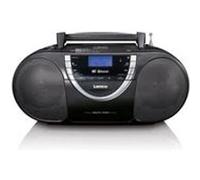 MINI CHAINE HIFI BOOMBOX AVEC DAB+, RADIO FM ET LECTEUR CD/MP3 NOIR