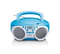 Mini chaine HIFI radio lecteur CD avec fonction MP3 et USB - lime blanc bleu