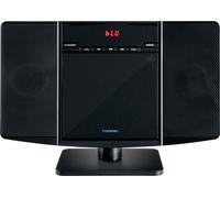 Mini Chaine HiFi Stereo Lecteur CD USB Mp3 Bluetooth FM Radio AUX Vertical Noir