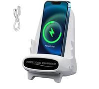 Mini chaise chargeur sans fil rapide - Station d'alimentation rapide - Support pour téléphone avec chargeur | pour maison, bureau, cadeau anniversaire, salon, intérieur, famille amis