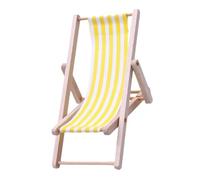 - Mini Chaise Longue Micro-Paysage Chaise Longue Chaise de Plage Parasol Petit Palmier Accessoires de décoration Chaise Longue de Ensemble d'ornement Miniature pour Bricolage, décoration de