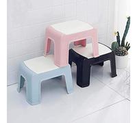 Mini-chaise Tabourets Marchepied for adultes Enfants changer de chaussures Tabouret Douche Repose-pieds Tabouret de ménage for salle de bain Salon Chambre Jardin Cuisine ( Color : Blue , Size : M )