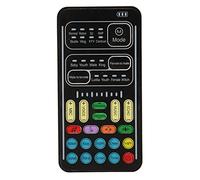 Mini Changeur de Voix de Carte Son, Longue Durée de Vie Professionnelle de Batterie de Changeur de Voix Portable Portable pour Ordinateurs Portables pour PC