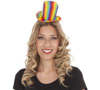 Headband My Other Me Hat Rainbow One Size Costume Accs NEUF
